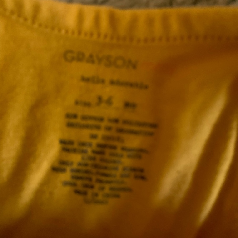 Yellow Ruffled Romper - Picture 2 of 4
